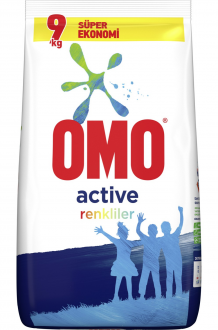 Omo Active Renkliler Toz Çamaşır Deterjanı 9 kg Deterjan kullananlar yorumlar